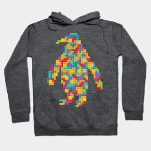 Tetris Penguin Hoodie